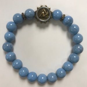 NWT Avon Power Beaded Bracelet Blue